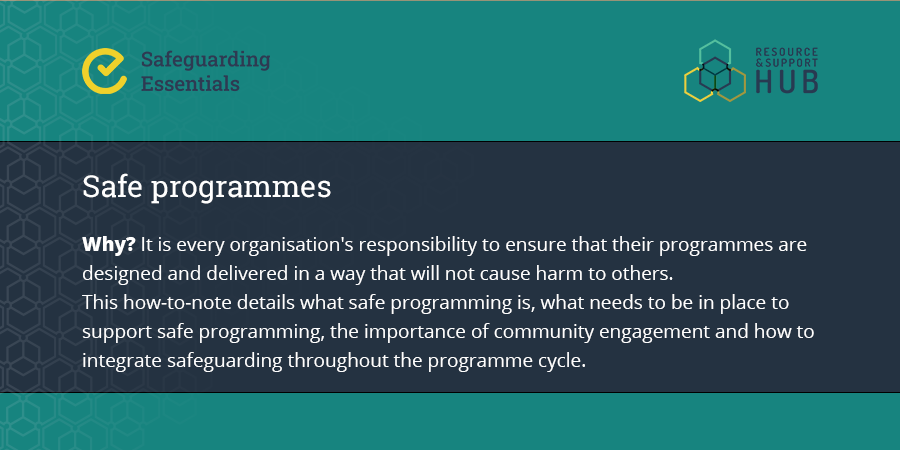 SafeguardingRSH's tweet photo. Designing and delivering a #safeprogramme can be a demanding endeavour. This how-to note outlined the essential details on safe programming and will be a helpful guide: https://t.co/2d0jW3DdlA

📌 For more, check out our #Safeguarding Essentials package: https://t.co/e5OyOawutH https://t.co/LghzypSOGF