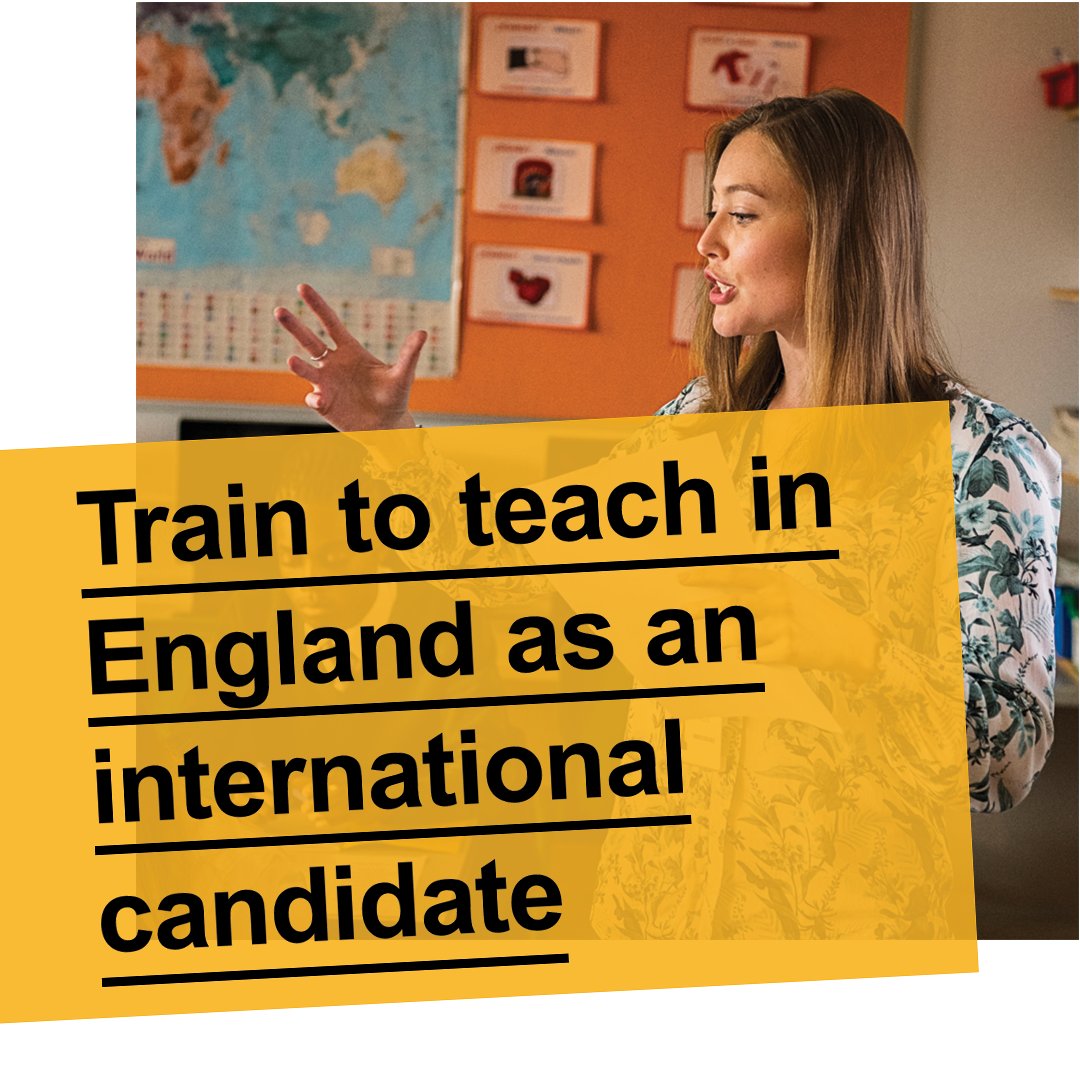 Train to teach physics or languages as an international student and you may be eligible for a bursary or scholarship from the UK government – even if you are not eligible for other types of financial support due to your immigration status: getintoteaching.education.gov.uk/non-uk-teacher…