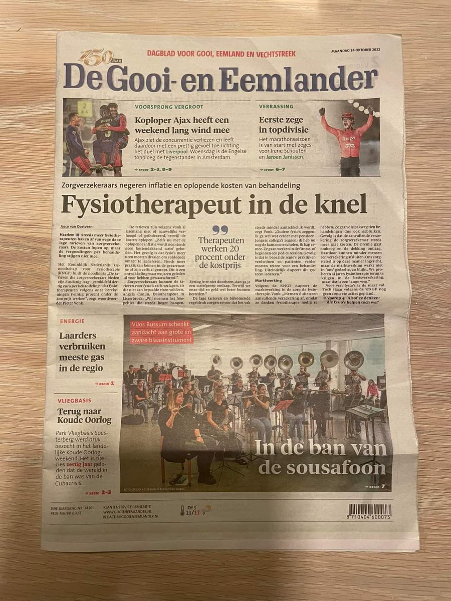 "Zorgverzekeaars negeren inflatie en oplopende kosten" 
Staat je lekker <a href="/ZilverenKruis/">Zilveren Kruis</a> <a href="/VGZ/">Coöperatie VGZ</a> <a href="/cz_nl/">CZ zorgverzekering</a> <a href="/Menzis/">Coöperatie Menzis</a> <a href="/zorgenzekerheid/">Zorg en Zekerheid</a> en vooral opdrachtgever <a href="/MinVWS/">Ministerie van VWS</a> <a href="/ministerVWS/">Jan Anthonie Bruijn</a>.
Is het onkunde, desinteresse of bewust beleid Ernst?