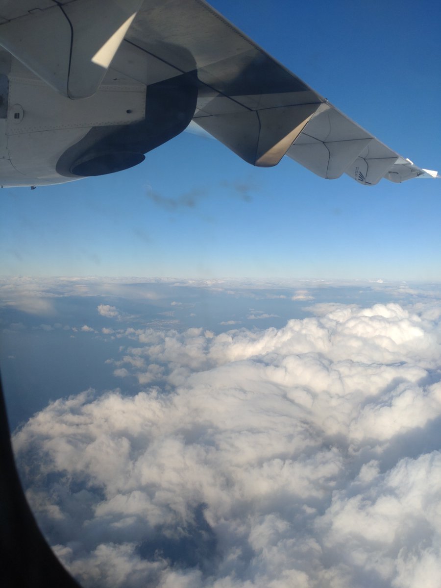 Ronpha88's tweet photo. Short trip yesterday.

It's been a long time since I've been on a propeller plane and I was scared. https://t.co/cWOWnAdwX3
