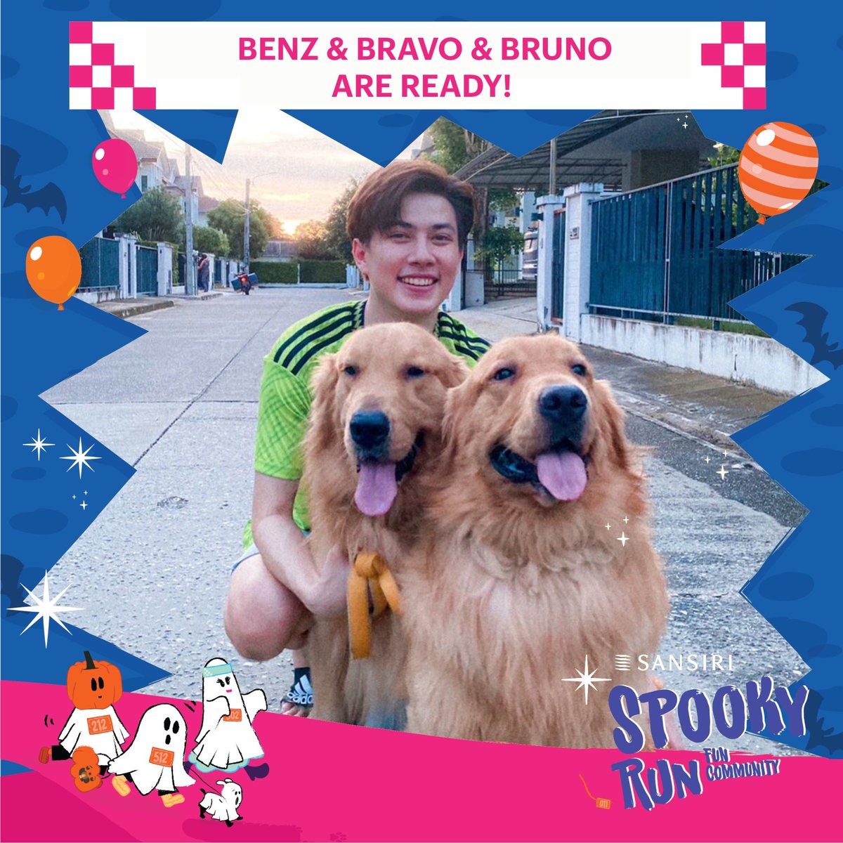 PetThonglor's tweet photo. พบกับปะป๊าBenzalertและสุดแสบ2B พร้อมกับน้อง Bentley Cartier Charlotteและน้องHaruto ได้ที่งาน Spookyrun Fun Community ฮัลโลวีนสุดน่ารักพร้อมการแข่งขันวิ่งมินิ “หมาระธอน” ที่จะจัดขึ้นวันอาทิตย์ที่ 30 ตุลาคมนี้ ที่แสนสิริ กรุงเทพกรีฑา คอมมูนิตี้

#ThonglorpetXSpookyrun
#Spookyrun https://t.co/2ZcjRVWysK