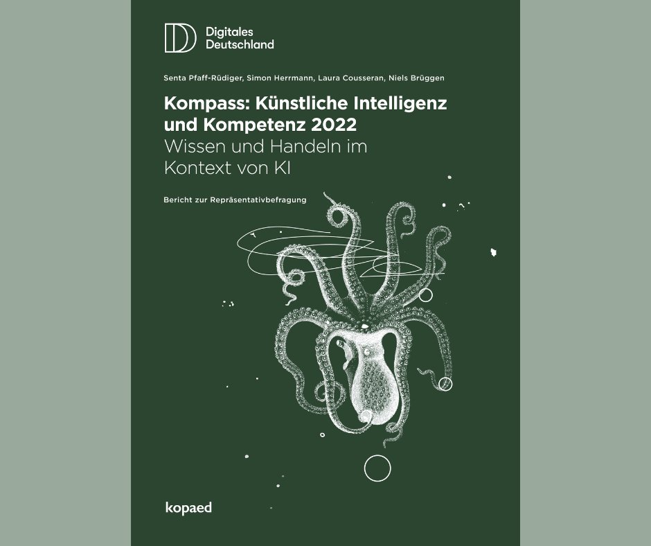 JFF_de's tweet photo. Wie kompetent schätzt sich die deutschsprachige Bevölkerung ein, wenn es um KI geht? Hier geht's zu den Ergebnissen einer Repräsentativbefragung: https://t.co/oKnYjZNSvQ
@UniSiegen PH Ludwigsburg @BMFSFJ
#jff_de #digid #digitalesdeutschland #kompass #ki #künstlicheintelligenz https://t.co/IBaeHEyALF