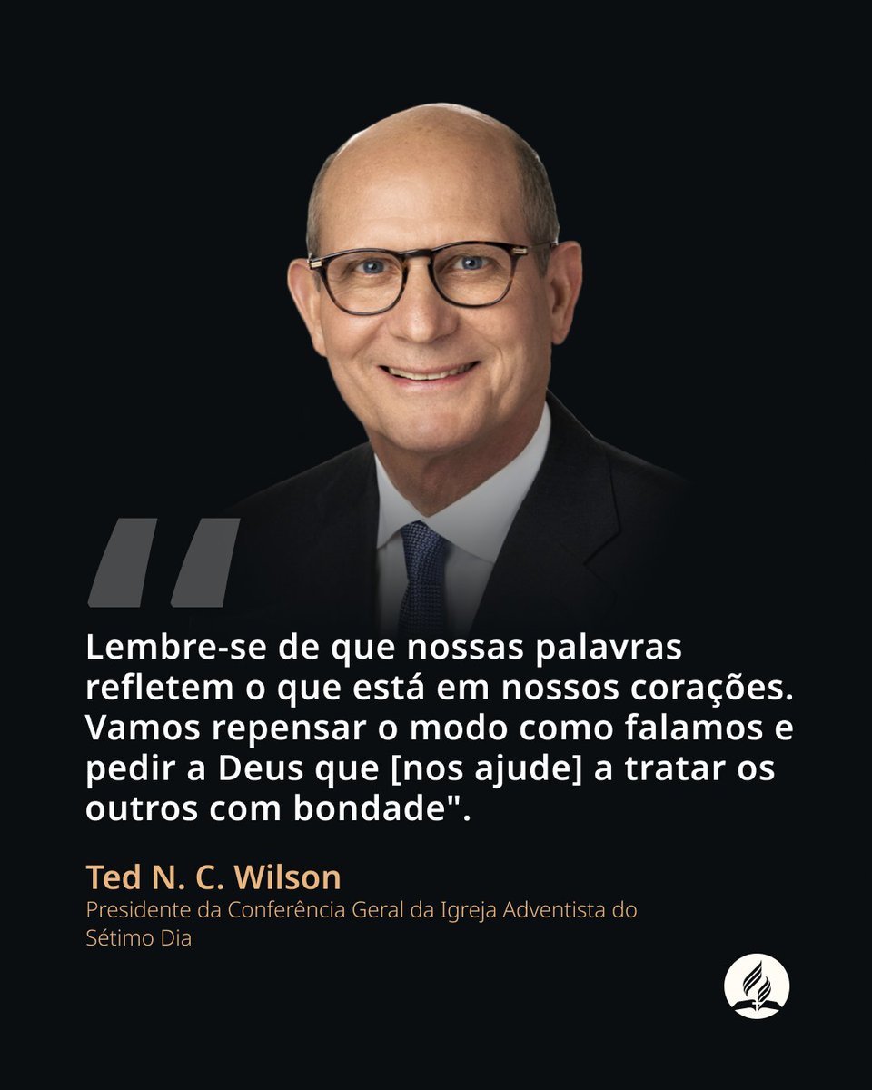 adventistaspt's tweet photo. Nossas palavras são importantes e podem afetar nossos relacionamentos, facilitar mudanças e até mesmo unir pessoas.

@pastortedwilson https://t.co/t7KdXQSkLm