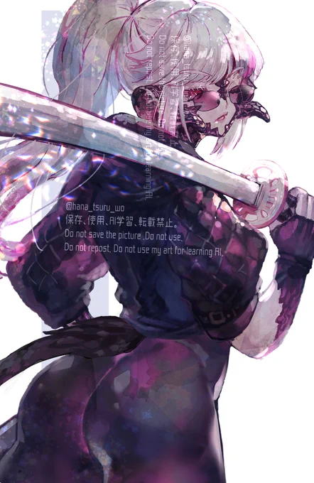 【skeb】竜人の女剣士さん #Skeb  
