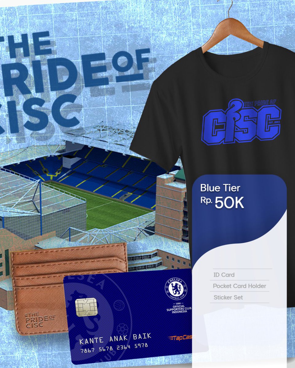CISCmakassar's tweet photo. OPEN MEMBERSHIP CHELSEA INDONESIA SUPPORTERS REGIONAL MAKASSAR 🙌
Pendaftaran dibuka mulai
15 Oktober - 30 November 2022
Yuks daftar dan jadi bagian dari keluarga besar CISC Makassar
Hubungi PIC Membership (+62 853-9977-4088)
@chelseaindo_ofc
#ThePrideofCISC https://t.co/PyAdzlgomT
