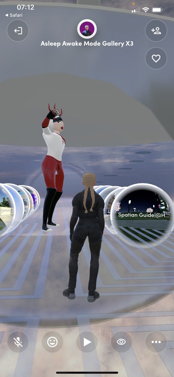 red_eye_world's tweet photo. Thank you @iraxlab for featuring #REDEYEworld in your new gallery space on @spatialxr it’s really stunning! https://t.co/HCvJuTKSFi