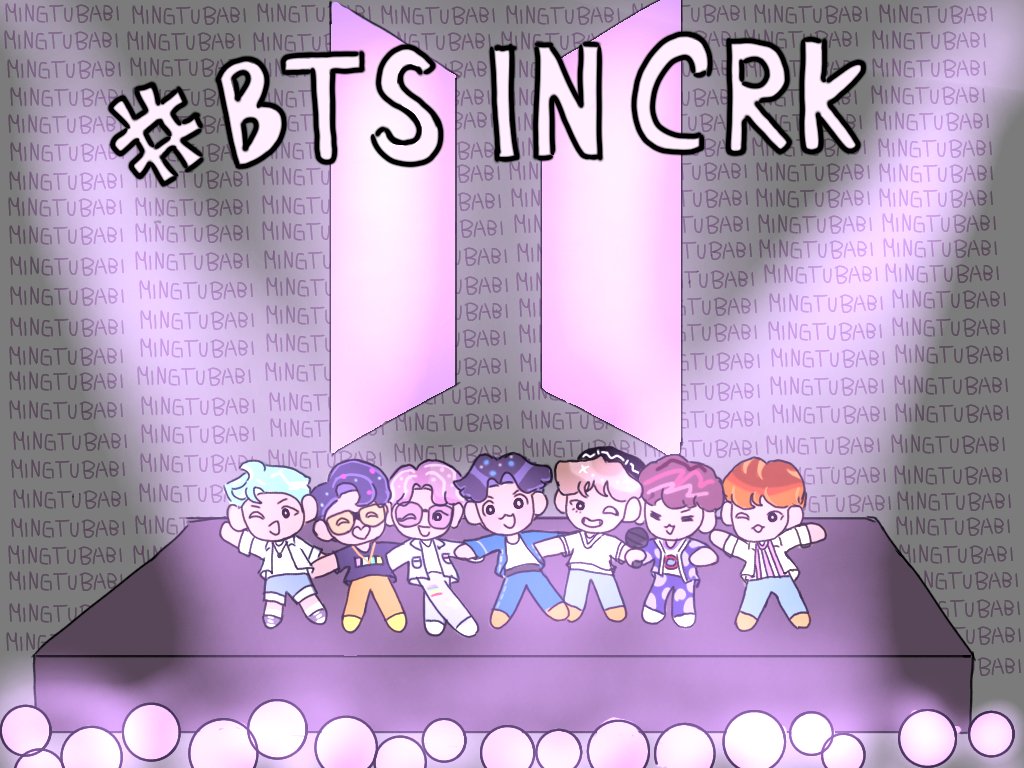 MINGTUBABI's tweet photo. #BTSinCRKFans #BTSonSTAGE #cookierunkingdomxbts Wellcome BTS in Cookierun Kingdom @CRKingdomEN https://t.co/k2xgjyRo6g