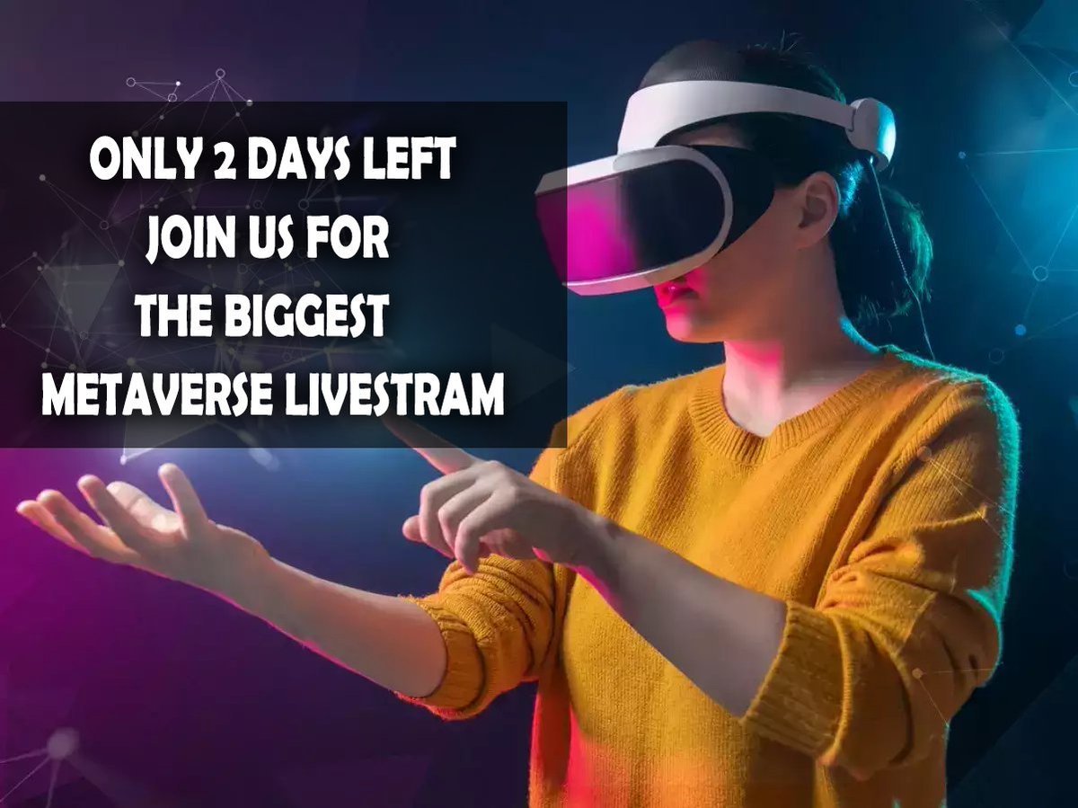 PowerLocalMedia's tweet photo. Hey Las Vegas, tickets are limited, join us at our https://t.co/d9uI81SUVM Metaverse Livestream watch party and get to know how Metaverse, a Trillion dollar Virtual Real Estate opportunity.

Register Here Today:
https://t.co/M0GKkZtM9q

Checkout Our E-Book: https://t.co/MVWwY0PxTe