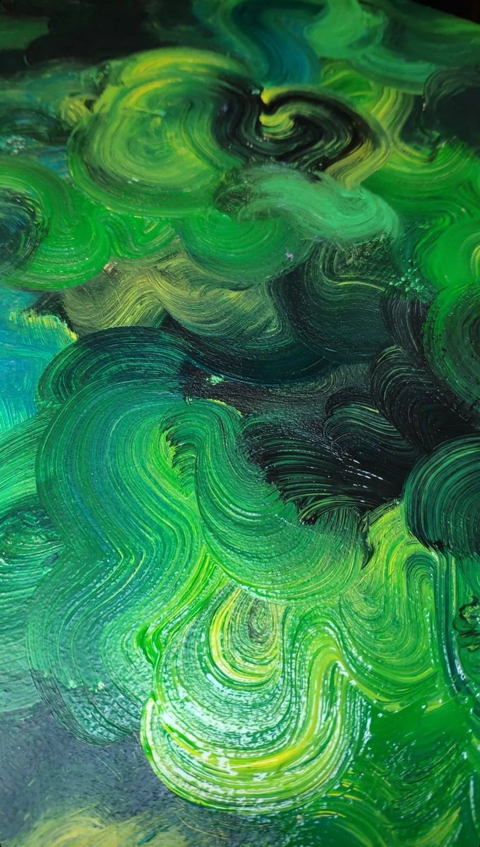 GM, friends!
I wish you all a productive week🎨👩🎨👨🎨🖌️ 
These are my green experiments
💚💚💚