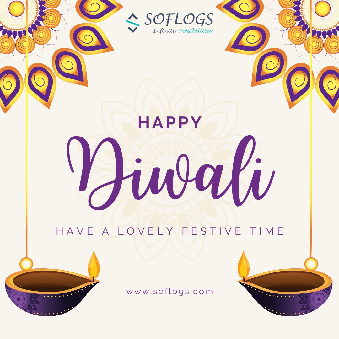 Hoping Diwali brings health, wealth, and happiness to you. May this festival of lights burn all your problems, fulfill your life with prosperity, and spread sparkles of peace.

Soflogs wishes you a Happy Diwali!

#diwali #festival #indianculture #happydiwali #love #diwaligifts