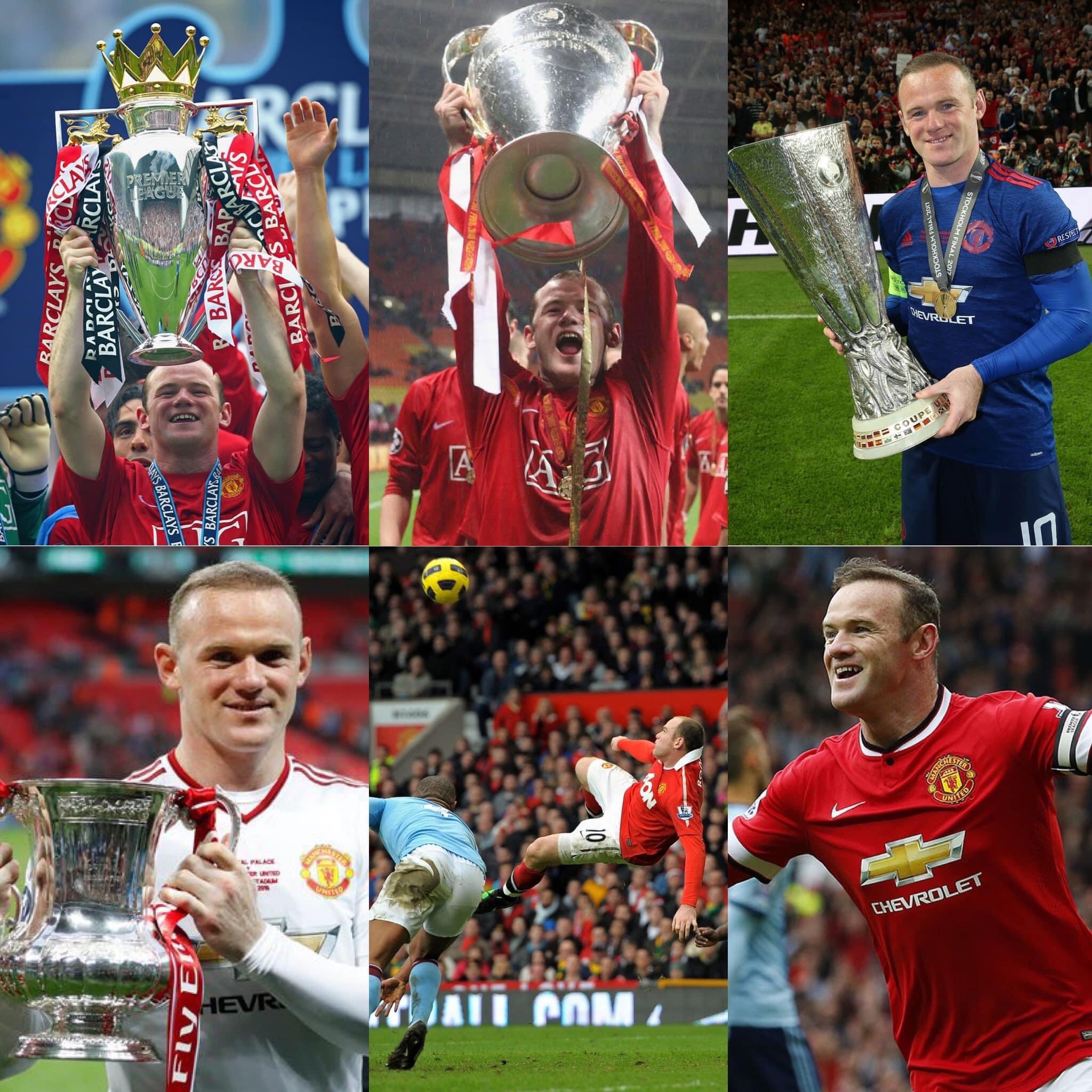 Happy Birthday to Wayne Rooney He turns 37 today   He won 16 trophies with Manchester United. 