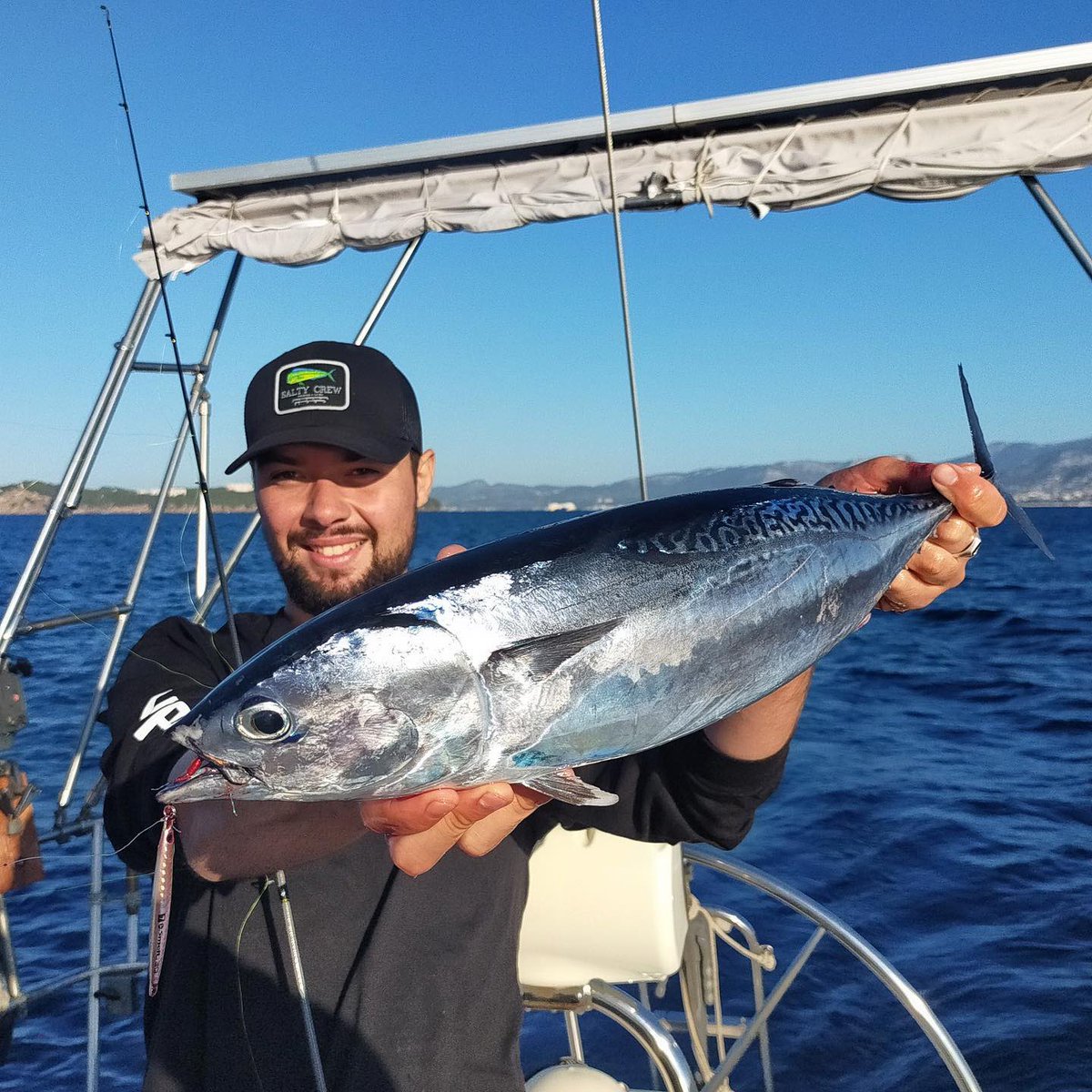 palms_global's tweet photo. SLJ with The Smelt in France 🇫🇷
Lure: The Smelt 20g
#palmsfishing #slj #offshorejigging #offshorefishing #offshorejigging #boatfishing #microjigging #microjig #littletuna #macktuna #macktunafishing #mactuna #bonita #bonite #fishingitaly #italyfishing #babylonfishing @palms_japan https://t.co/jdtP0F7nJR
