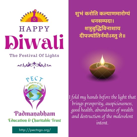 PECT_NGO's tweet photo. Diwali; powerful &amp; diverse perspectives.
We, on this day, project our immense light onto them, who are unseen and unheard amidst darkness. 

Happy Diwali 🪔 https://t.co/OOfKARgm2J
