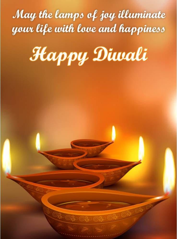 A happy Diwali to you and your loved ones.