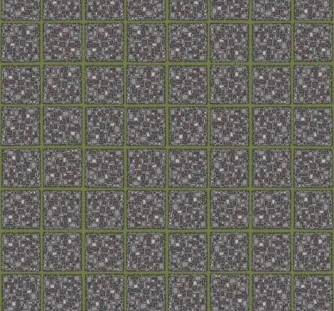 This is a grid of squares with straight lines.