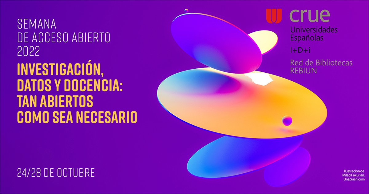 bibliotecnica's tweet photo. @SPARC_NA @la_UPC @QuimicaUB @FisicaUB @UniBarcelona @AlcarazSendra @TomasMolinaB També avui a les 10 h. tens la opció de seguir un webinar de @rebiun sobre "Acceso abierto y la nueva ley de la ciencia".
Et pots inscriure a https://t.co/a98CRyMd1o
#OAWeek2022 #OpenAccessUPC #OpenForClimateJustice https://t.co/cubj9g24Qm