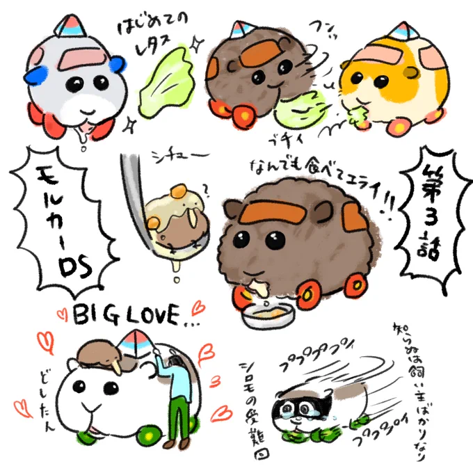 モルカーDS 3話 シチュー回 