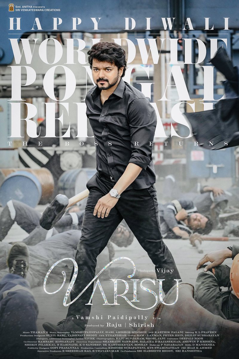 Nousher15's tweet photo. Varisu #VarisuPongal2023 #ThalapathyVijay https://t.co/wOapxgiV4e