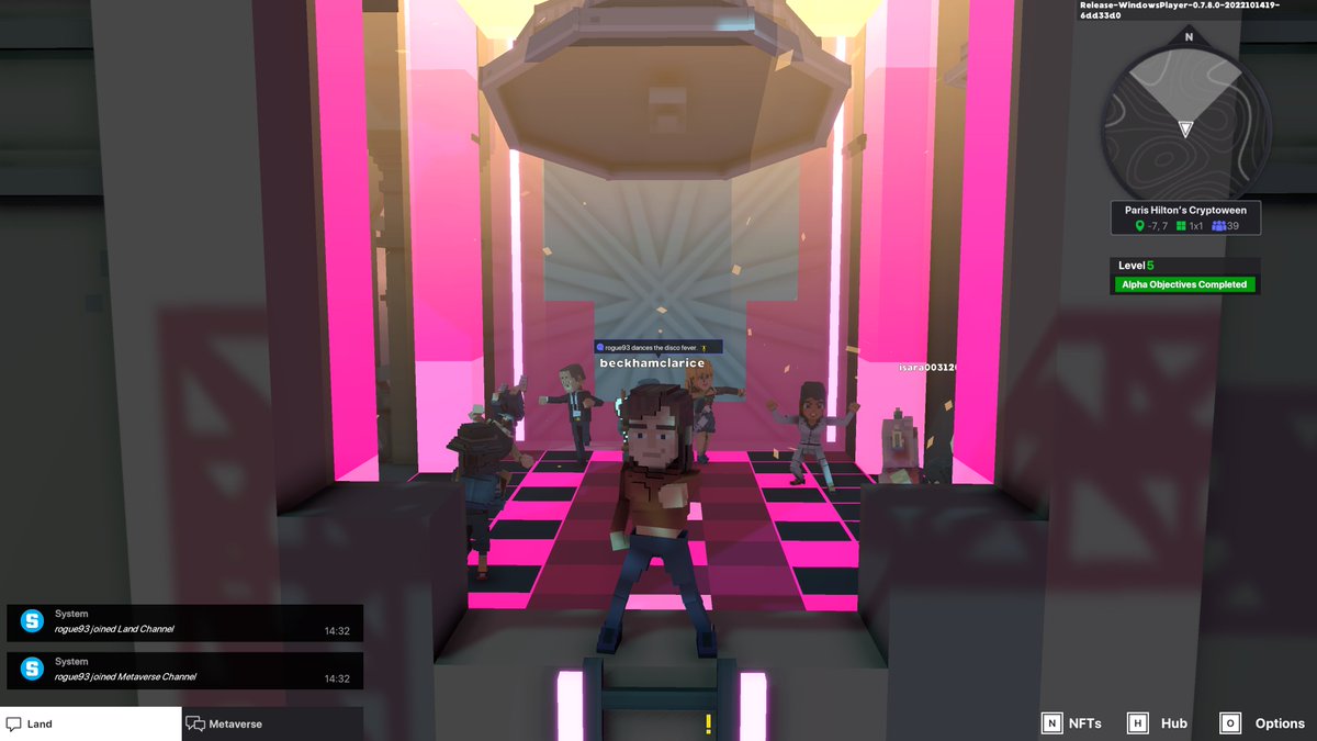 PhyllisErnest's tweet photo. @TheSandboxGame I just participated in the Paris Hilton  #Cryptoween Event. Dancing in the Clock Tower check out my screenshot below!
🎃👇 https://t.co/pCKxCD4Hkz