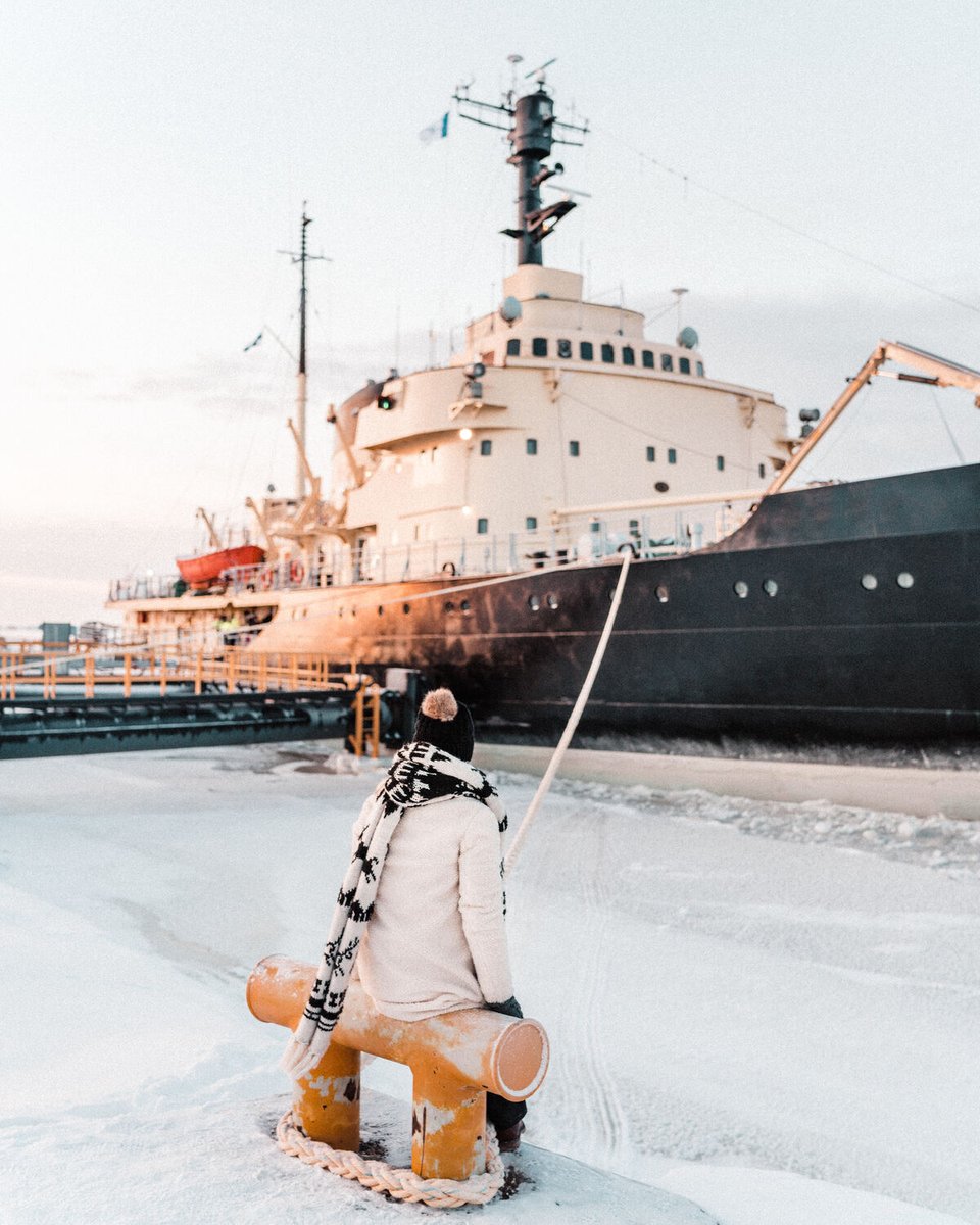 Coolest activity in Finland? An icebreaker cruise. visitfinland.com/en/things-to-d… #VisitFinland #OurFinland