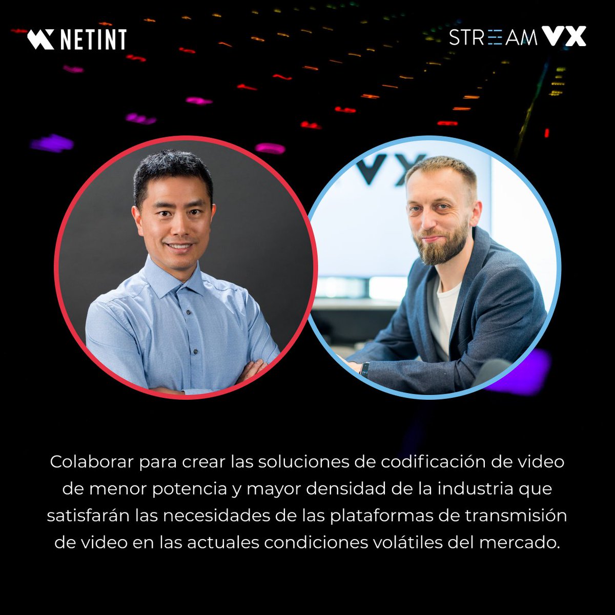StreamvxPL's tweet photo. StreamVX y NETINT Technologies Inc. Technologies unen fuerzas para crear soluciones de codificación de video de ultra bajo consumo y alta densidad para centros de datos. https://t.co/vbrE1iBy49 #StreamVX #NETINT #Streaming #ASIC #DataCenter #Video https://t.co/OlCtjmmGdz