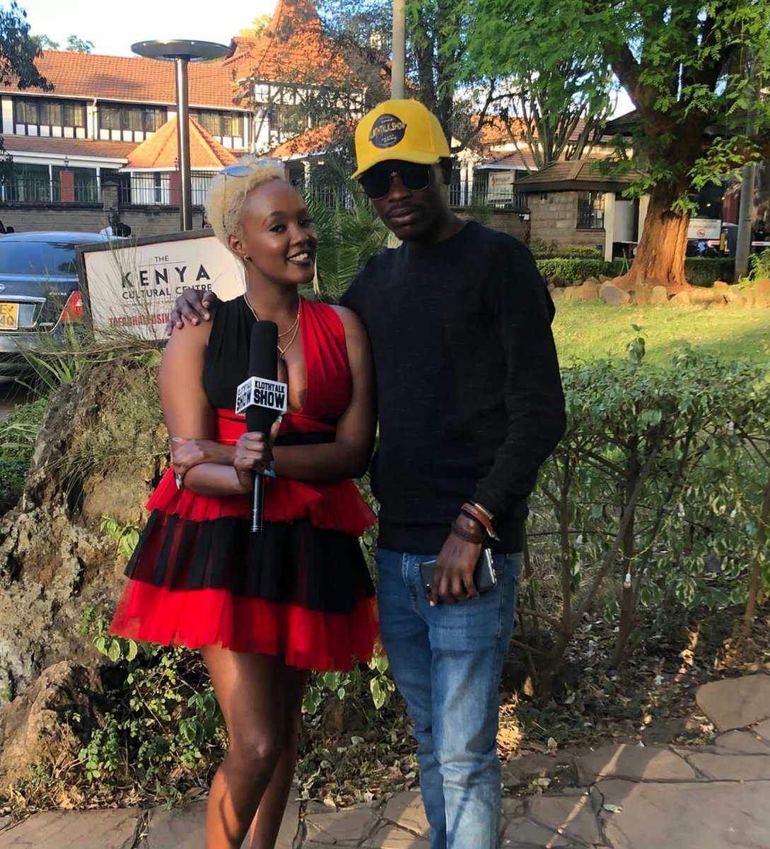 MbitaWalter's tweet photo. I got a chance to interview our very own female celeb ... Kaigai for #SUNTVKenya and #Klothtalkshow @SunMagazineKe it was a great candid interview with her. Much thanks ππ to you Kaigai for having you on the show. https://t.co/7Oor0naGPW