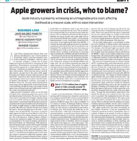 PanditMajid's tweet photo. https://t.co/41dI5NXQCC
We tried to go into the genesis of falling apple prices n way forward. 
@JanPalla @GHMir_ @GreaterKashmir https://t.co/0gISkRP4PK