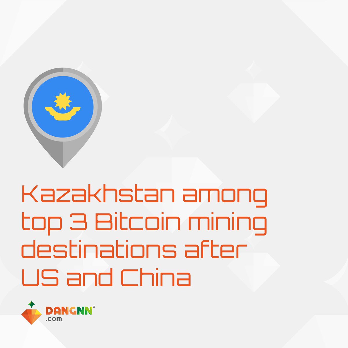 dangnn_project's tweet photo. For over a year, the oil-rich Central Asian country of Kazakhstan has maintained its position as the third-biggest contributor to Bitcoin mining after surpassing Russia back in February 2021 #DGCoin $DGC #CryptoMining #Cryptocurrency #CryptocurrencyNews #Bitcoin https://t.co/j6RHhfjEP1