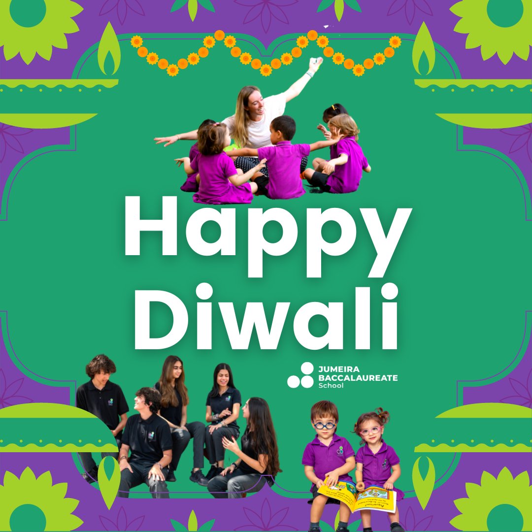 JumeiraSchool's tweet photo. Happy Diwali to those celebrating from all of us at JBS! We wish you all a wonderful celebration! ⭐

#jbs #ibschool #shapingyourfuture #proudlytaaleem #diwali https://t.co/UGdXBFM7RI