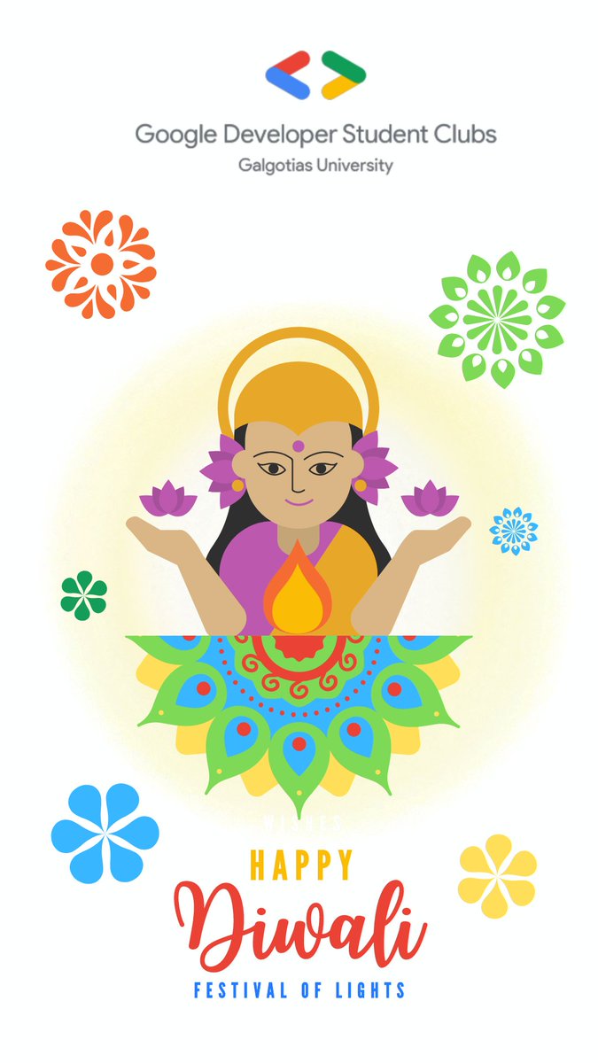GDSC_GU's tweet photo. May the beauty of the festivals fill your home with joy 😊, and may the upcoming year bring you everything that makes you happy 🥳. From the GDSC-GU team 🤩, we wish you all a very Happy Diwali 🎉✨

#HappyDiwali #Diwali2022 #Celebration https://t.co/b6eDyzxB98