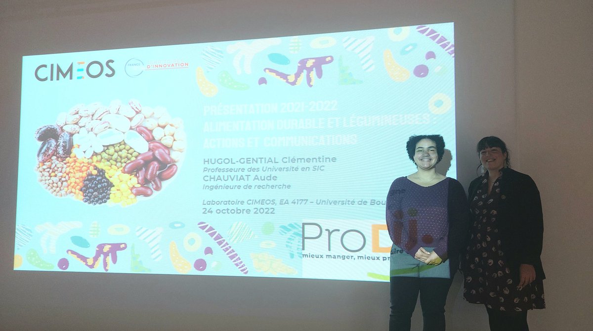 GruyerLea's tweet photo. Aujourd'hui, l'axe alimentation gastronomie du @LaboCimeos organise un café rencontre avec les partenaires de #Prodij ☕️
L'occasion de présenter nos travaux autour des légumineuses
#yupea https://t.co/B3grgbHCwd