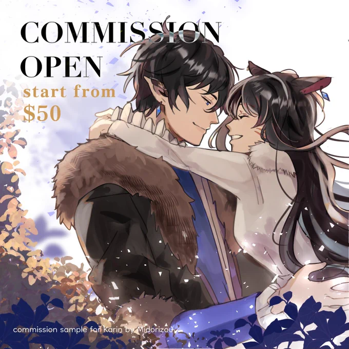 SHARE, RT, LIKES ARE APPRECIATEDNovember waiting list art commissions are open. Prices and TOS can be seen on  form   free to DM me if you have any questions. Thankyou  