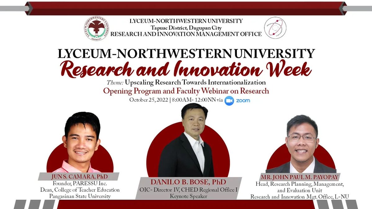 Lyceum Northwestern University Logo Record Breaking 29 Philippine