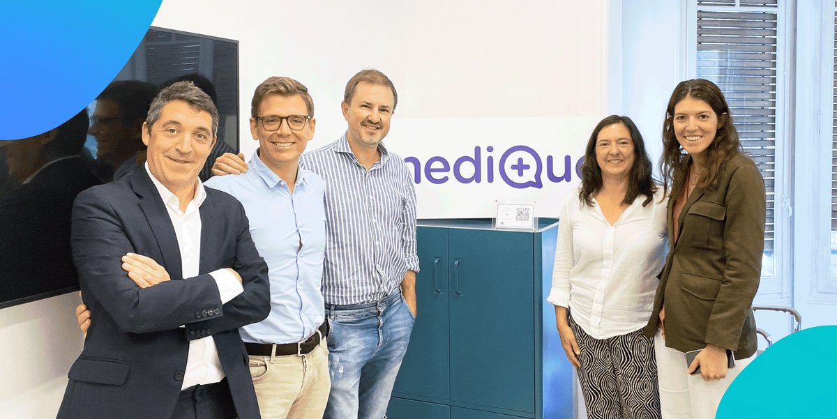 daslab_health's tweet photo. We have very exciting news for you 🤩: Today we announce our #partnership with #teleconsultation service @MediQuoApp. Guillem Serra: "The partnership between #MediQuo and #DasLab will change the #healthcare system in Spain." Read more here: https://t.co/NhdRfD9B4i
#digitalhealth https://t.co/KiWAK8B9yk