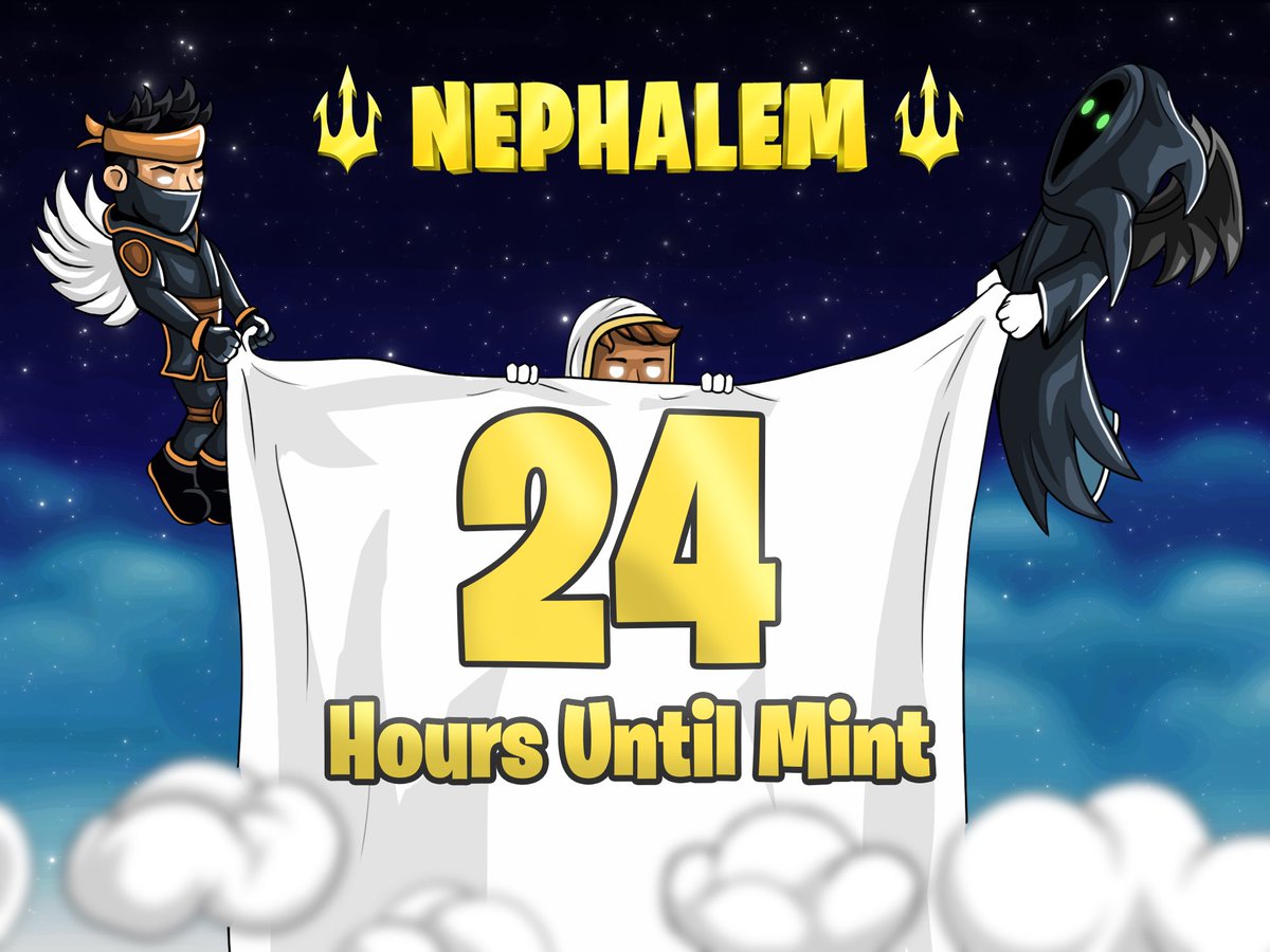 _NephalemNFT_F's tweet photo. 24 HOURS UNTIL MINT! 🪄⌛ 

The rise of the portal begins soon…🔮

Are you ready to explore Holy Nephalem? ✨ 

Interact to be deemed worthy… ❤️‍🔥 https://t.co/rJkMRQJw5B