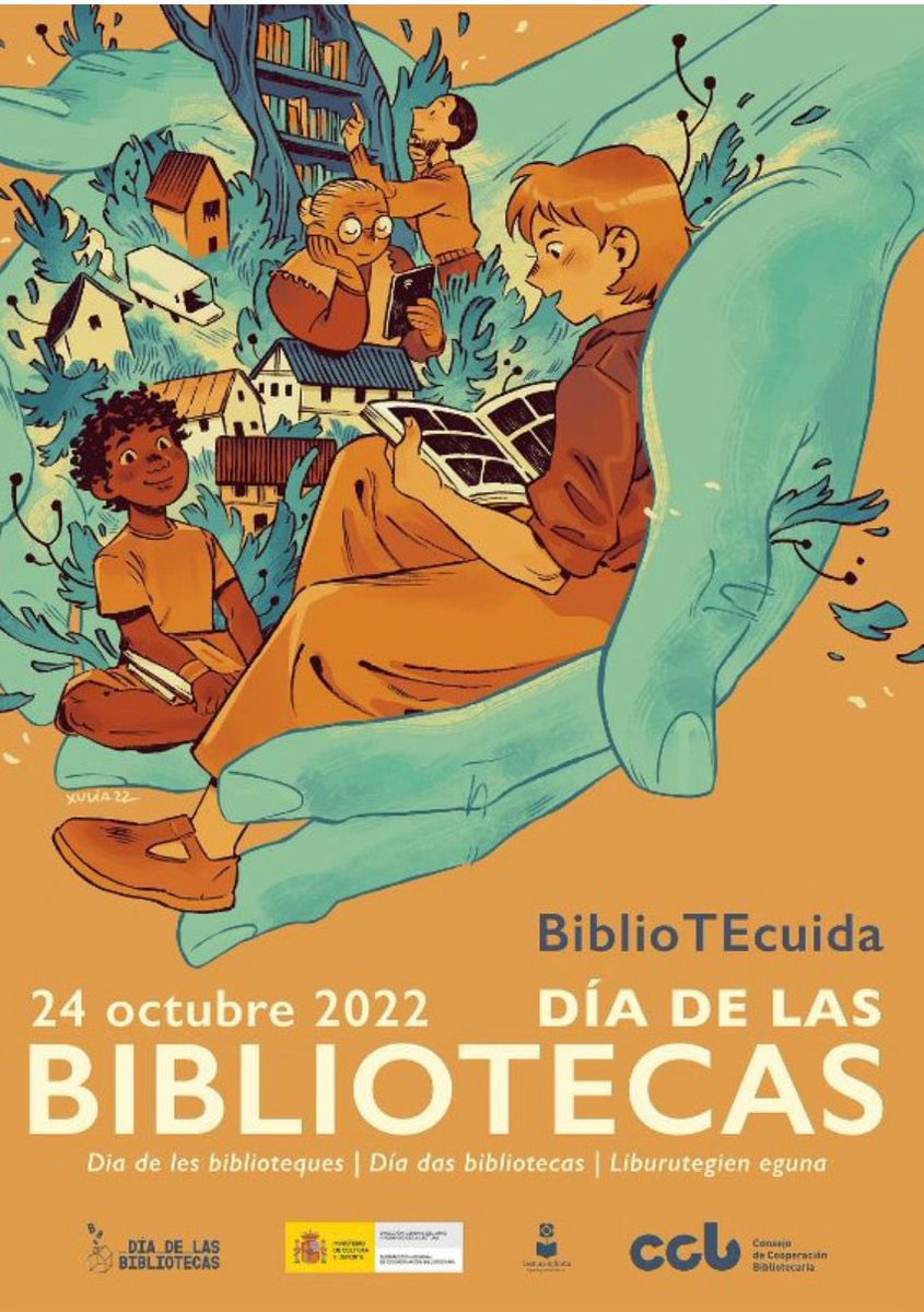 🙇🏻📖 Hoy celebramos el #DíaDeLasBibliotecas en el IES JAROSO con la charla de Formación de Usuarios a alumnado de 1* y 2* ESO, y animando a todo el mundo a que venga a la Biblio y disfrute de su amplio catálogo de libros. 
🎂 ¡Feliz Día de las Bibliotecas! 🎁 📚 
#eljarosolee
