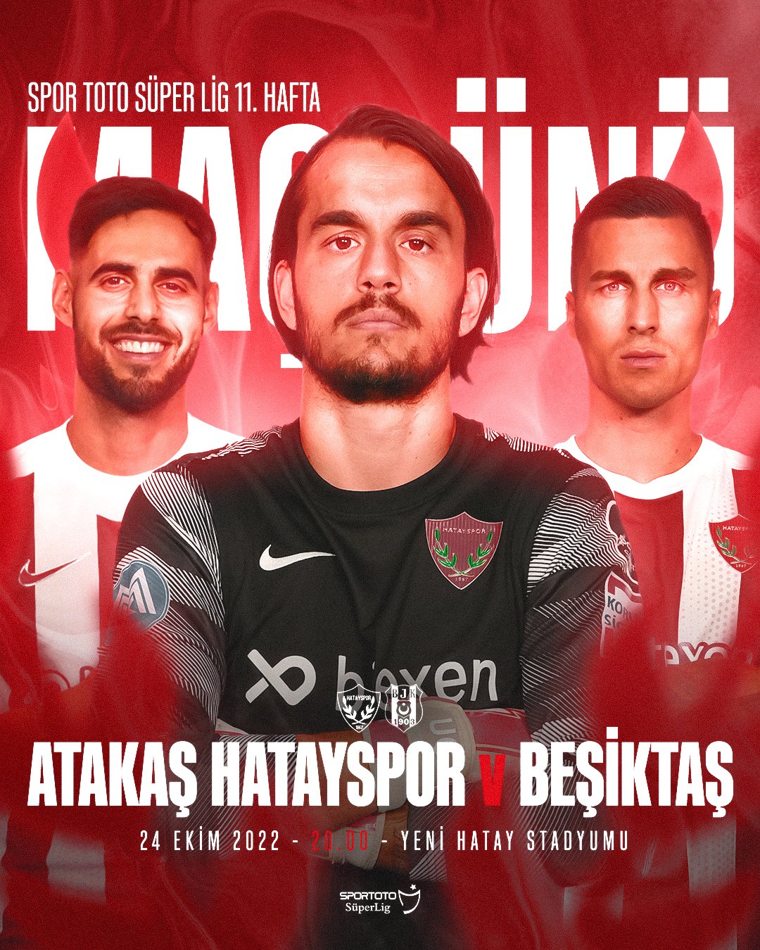 hatayspor beşiktaş paylaşımı