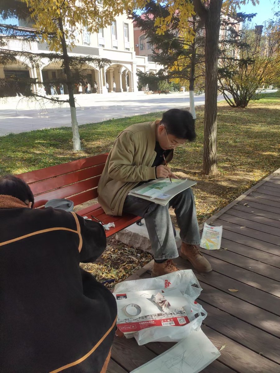 BohaiUniversity's tweet photo. drawing autumn https://t.co/VygUqk5fVm