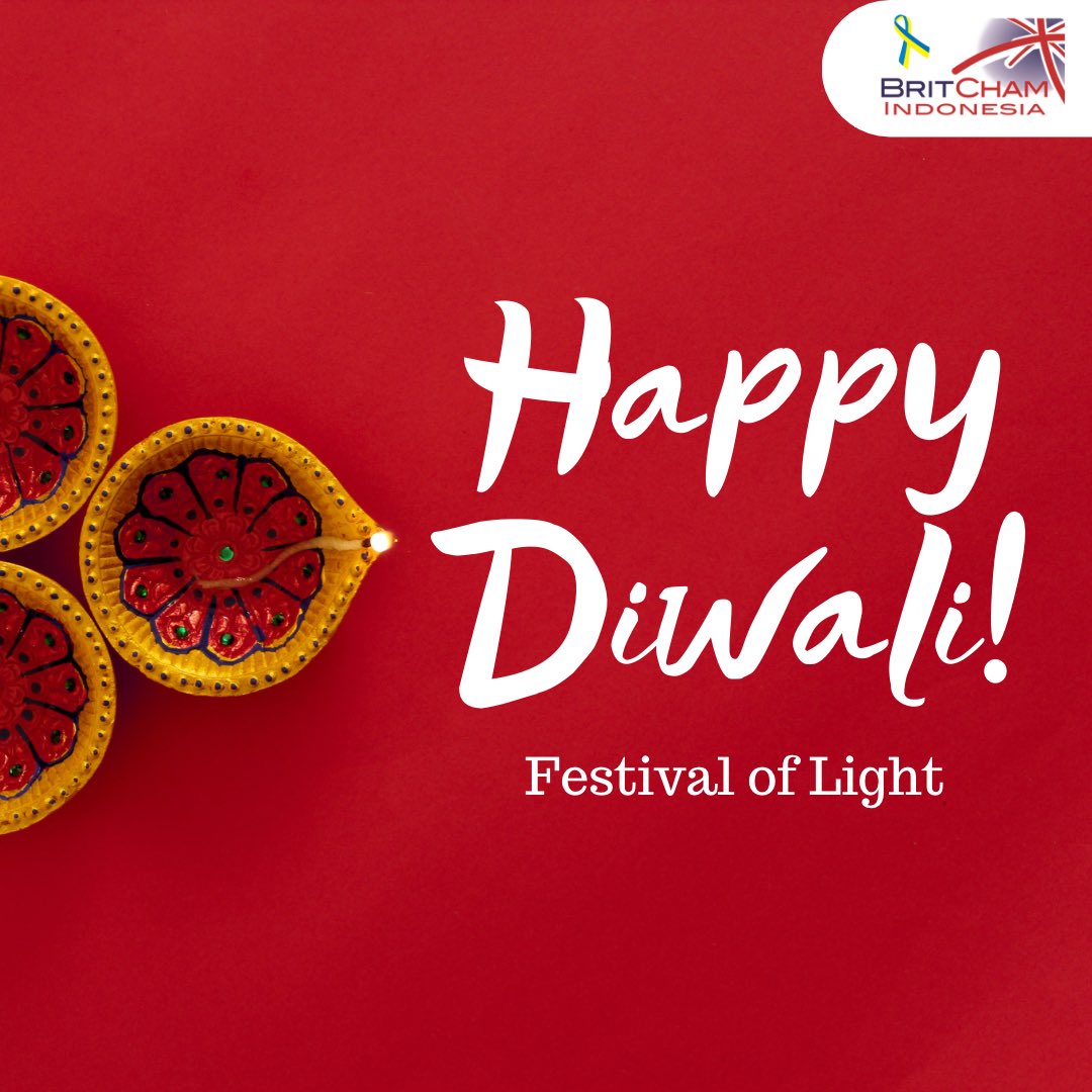 BritCham_ID's tweet photo. BritCham Indonesia would like to wish a Happy Diwali!
We hope the light of Diwali brightens all of our members and stakeholders who celebrated this day!
#diwali #diwali2022 #britchamid https://t.co/yoVH5ygPME