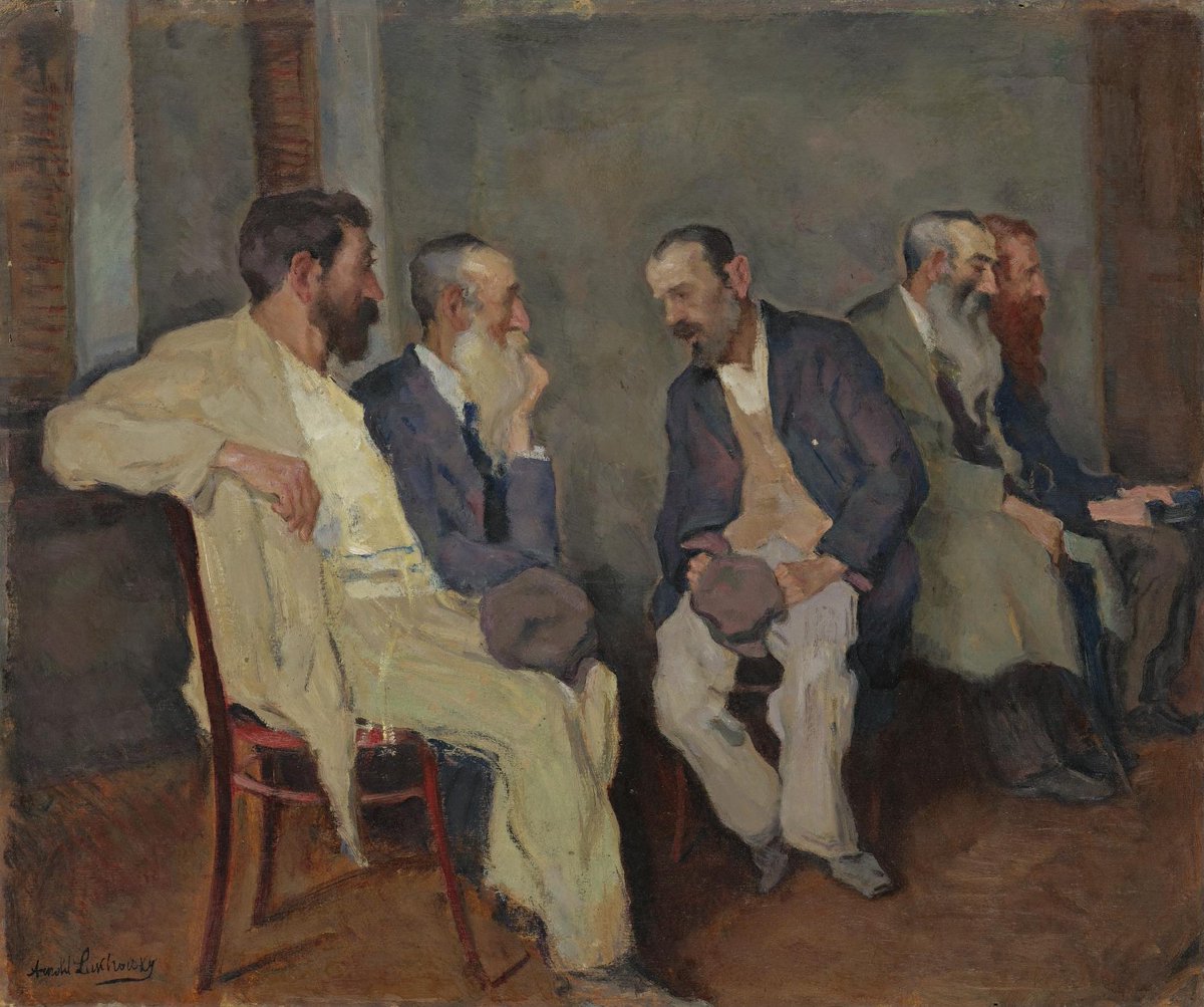 “Conversations are the smallest units of change.” — anonymous 

(Painting: The Conversation, ca. 1935, by Arnold Borisovich Lakhovsky; oil on board, 51.1 x 61.3 cm.)