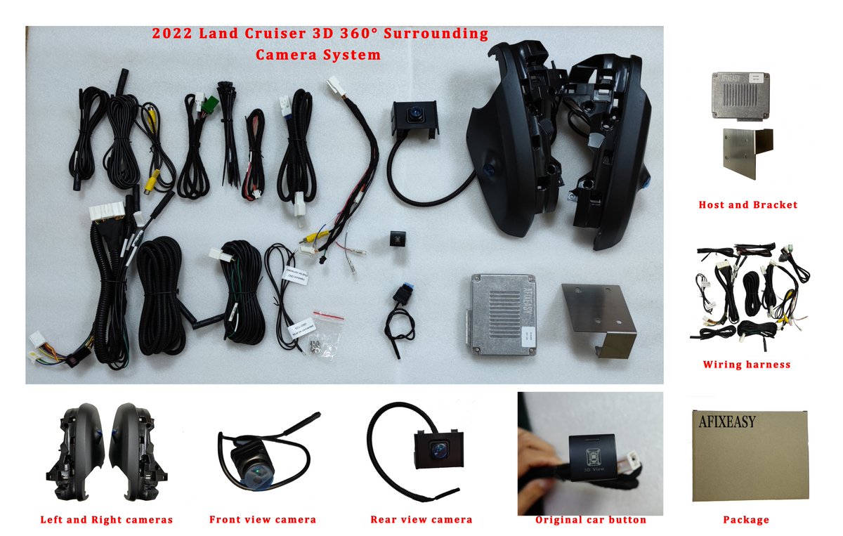 ZarkonAl's tweet photo. 🌹🌹🌹AFIXEASY- 2022 Toyota Land Cruiser 3D 360° around camera system https://t.co/0rL15yoXN5 #cars #carradio #360camera #360aroundcamerasystem #carbirdviewsystem #carradioscreen #carvideoplayer #Toyota #landcruiser #landcruisercamera #Toyotalandcruiser #autoaccessories #dubai https://t.co/YIJfDQ39WZ