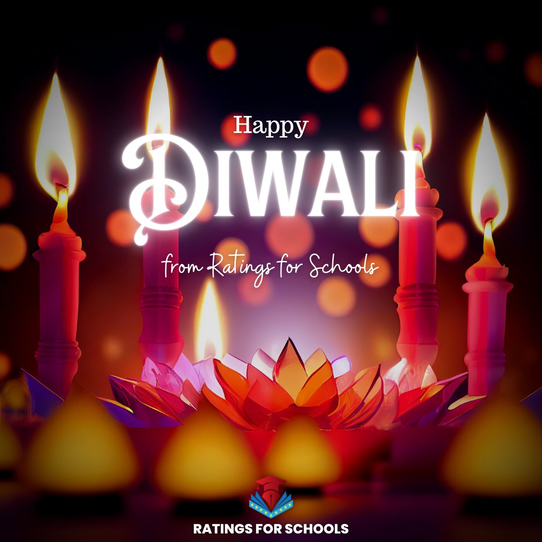 Ratings4Schools's tweet photo. Wishing all of our friends and family a very happy Diwali! 

May this festival of lights bring you joy, happiness, and peace. 🕯️🎇
.
.
.
.
#diwali #happydiwali #ratingsforschools https://t.co/1cwzUYi0YJ
