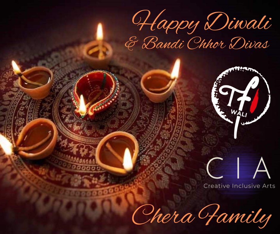 From my family to yours wishing everyone a very Happy Diwali &amp; Bandi Chhor Divas to you to all.

May this year bring much happiness, success and prosperity to you, your family &amp; loved ones.