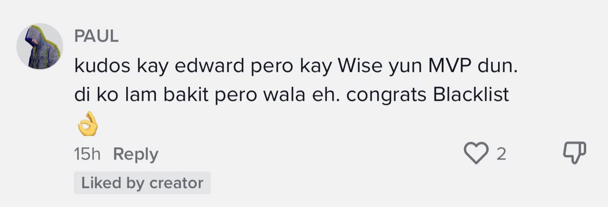 Huskydonks's tweet photo. @uomiph @bwiwais Parang ganto ba? HAHAHAHA

Wag Kayo mag alala, namanifest na ni wise na kanya M4 Finals MVP https://t.co/Z4pCxFCZep