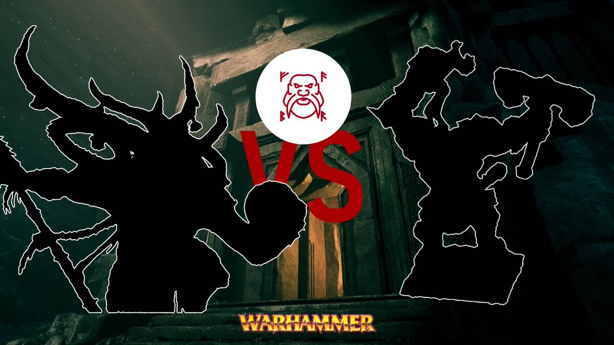 MoriaWargames's tweet photo. La próxima semana en el canal se enfrentan 2 titanes del viejo mundo y ya podéis ver el trailer para poneros los dientes largos (porque es un partidón xD) aquí abajo!👇

https://t.co/FyqeRq0J2B

#WarhammerFantasy #6aEd #MDNR https://t.co/YCZM9vz18n