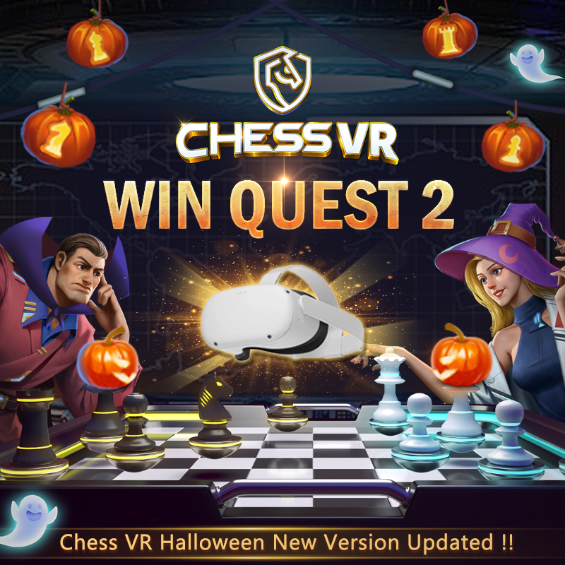 SuplifeGames's tweet photo. Catch the Pumpkin, Win Quest 2! !

Come and play #ChessVR to find the bonus code!😄
Join in our discord to learn more about this acitvity! 🎃
https://t.co/5dMUhIN61B

BTW, Lowest price in October, don't miss it!😍

#VRGaming #Steam #halloween #gaming #VirtualReality #quest2 https://t.co/w36Tcn13lV
