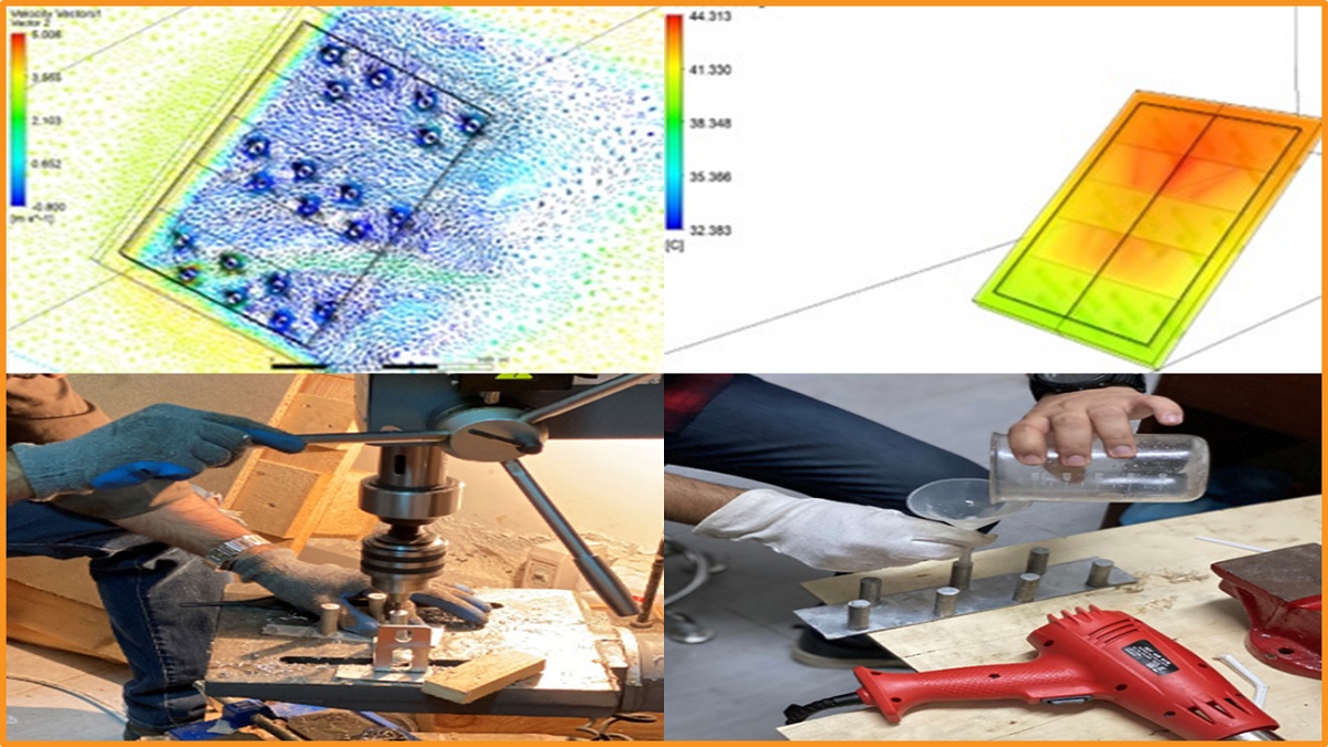 NUST Research & Innovation (@research_nust) on Twitter photo #Solarpanels when exposed to sunlight gets heated &result in reduced efficiency. A PCM based cylindrical rod heat sink proposed by Dr.<a href="/NaveedAhmed_814/">Naveed Ahmed</a> #NUST in collab with <a href="/kfueitofficial/">Khwaja Fareed University of Engineering & IT RYK</a> can help in temp reduction by 5.18 °C. <a href="/sciencedirect/">Elsevier | ScienceDirect</a> #NUSTResearch
bit.ly/3RoxTsj #Solarpanels when exposed to sunlight gets heated &result in reduced efficiency. A PCM based cylindrical rod heat sink proposed by Dr.<a href="/NaveedAhmed_814/">Naveed Ahmed</a> #NUST in collab with <a href="/kfueitofficial/">Khwaja Fareed University of Engineering & IT RYK</a> can help in temp reduction by 5.18 °C. <a href="/sciencedirect/">Elsevier | ScienceDirect</a> #NUSTResearch
bit.ly/3RoxTsj