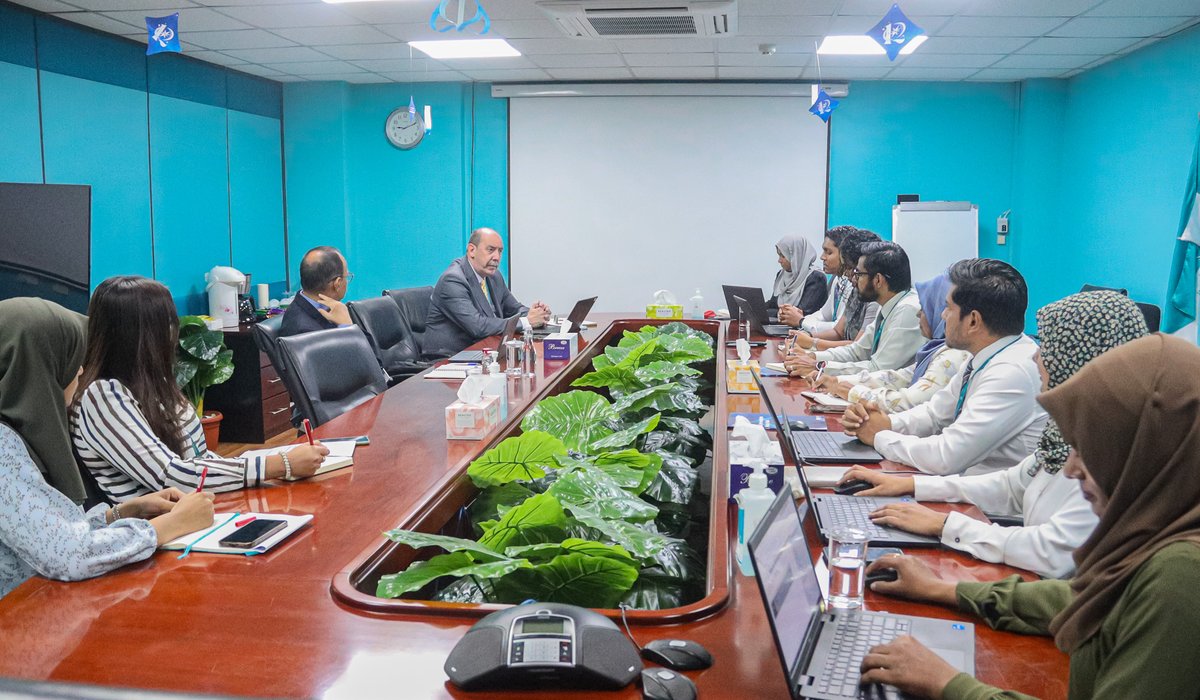 MIRAmaldives's tweet photo. Meeting held to initiate the OECD Tax Inspectors without Borders Criminal Investigation assistance program at MIRA. This program is conducted in collaboration with the Australian Taxation Office @ato_gov_au and @UNDPMaldives #TIWB https://t.co/LJvBGZpEqQ