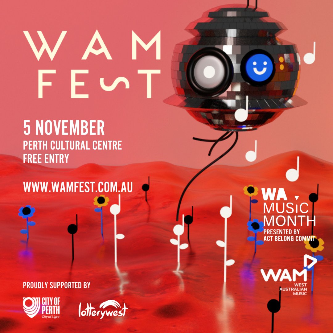 BackyardCards's tweet photo. THIS IS TOMORROW PEOPLE 👏 👏
👏! Make sure you’re down at the State Theatre courtyard at 3:30pm for our WAMFest set! It’s
gonna be soooooooooo much fun! We can’t wait to see
you there! FREE ENTRY

#WAMFest2022 #WAMusicMonth https://t.co/PsTGuW2enN
