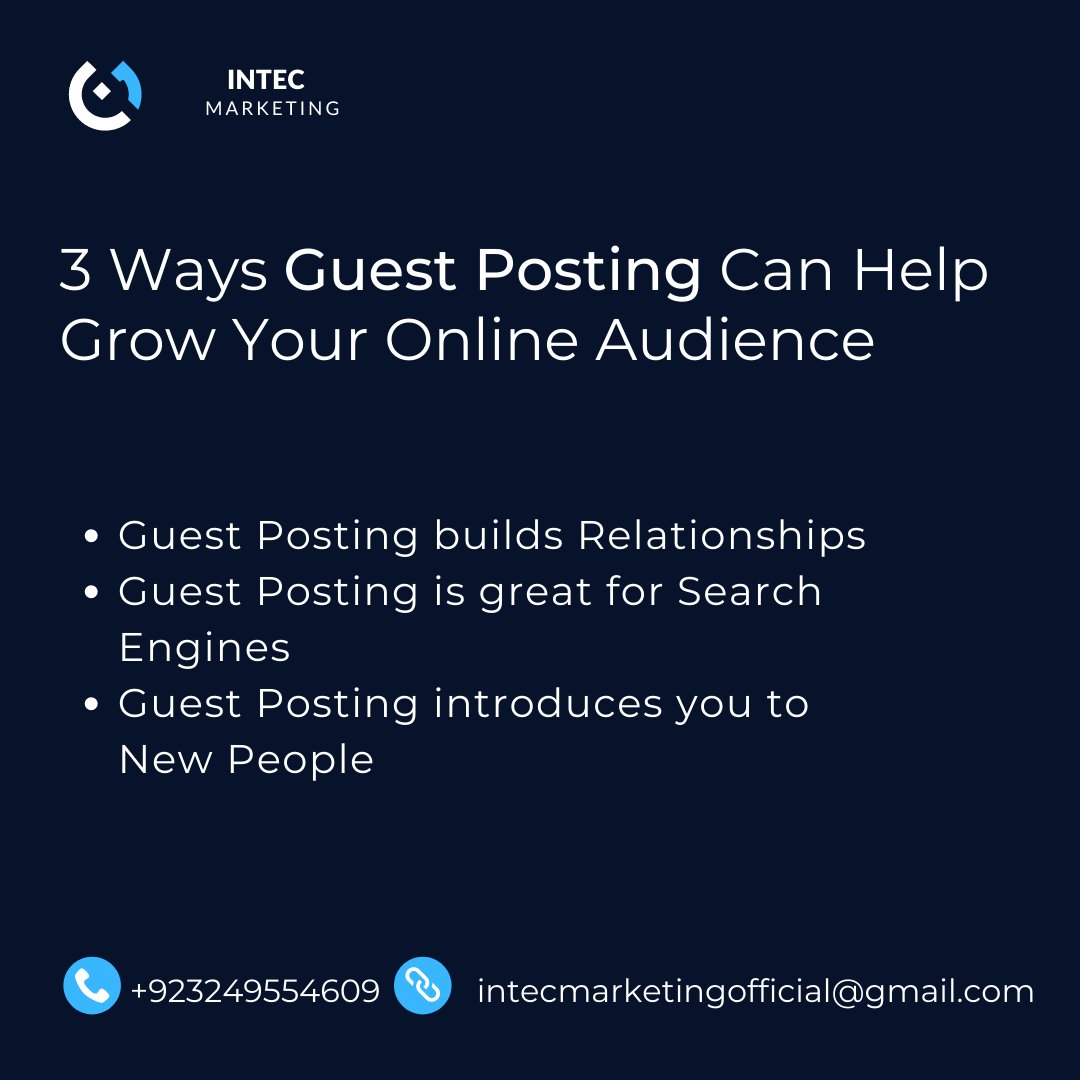 UM_Dev9's tweet photo. When it comes to SEO, guest posting on other sites is five times as valuable as creating new content on your own site.

#guestpost #guestposting #guestpostingsite #blog
#blogging #contentwriting #seo #writersblog #cbd 
#blogger #blogpost #seoanalytics #paidguestpost
#articlepost https://t.co/Kc7KhpyDVW